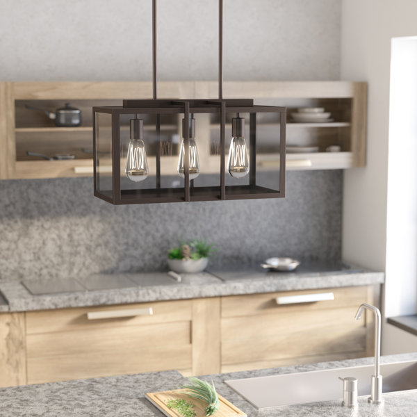 Trent Austin Design 3Light Kitchen Island Pendant & Reviews Wayfair